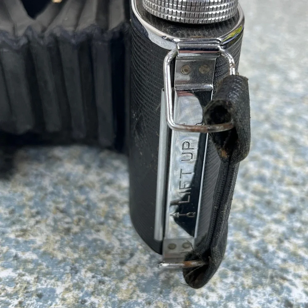Agfa Ansco Viking Folding Camera Black Anastigmat f/6.3 Lens Vintage Display